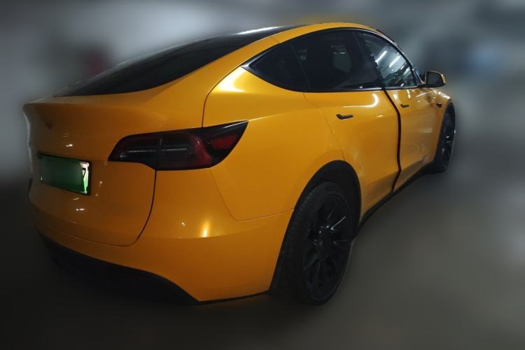Used Tesla Model Y 2022 Revised Version Long-Range All-Wheel Drive Rear Right 45 Deg