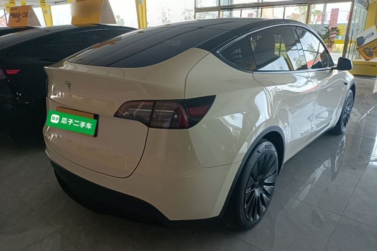 Used Tesla Model Y 2022 Revised Version Rear-Wheel Drive Rear Right 45 Deg