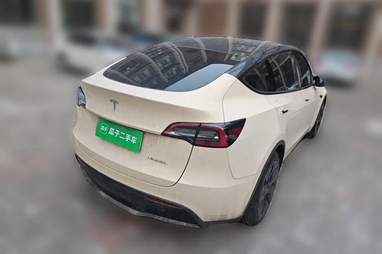 Used Tesla Model Y 2022 Rear-Wheel-Drive Version Rear Right 45 Deg