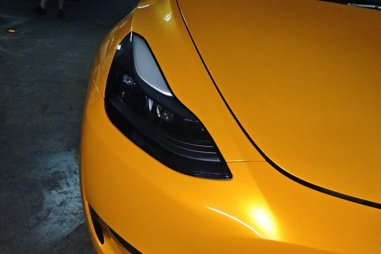 Used Tesla Model Y 2022 Revised Version Long-Range All-Wheel Drive Right Front Headlight