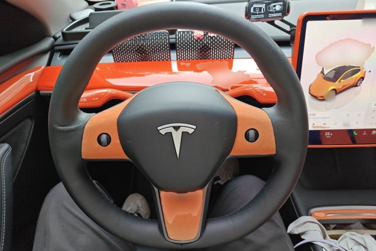Used Tesla Model Y 2022 Revised Version Rear-Wheel Drive Steering Wheel