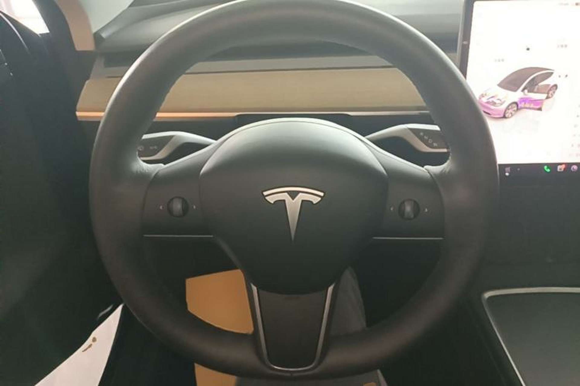 Used Tesla Model Y 2022 Revised Version Rear-Wheel Drive Steering Wheel