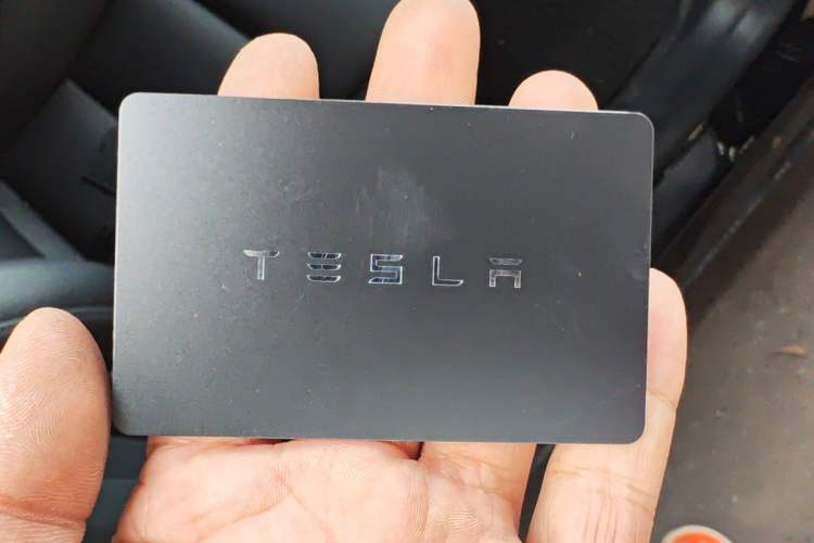 Used Tesla Model Y 2022 Revised Version Rear-Wheel Drive Vehicle Key