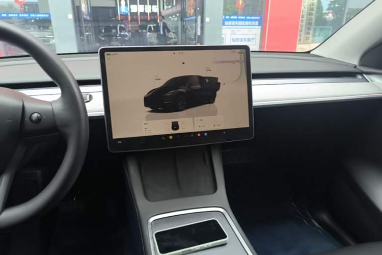 Used Tesla Model Y 2023 Rear-Wheel-Drive Version Audio And AC Panel