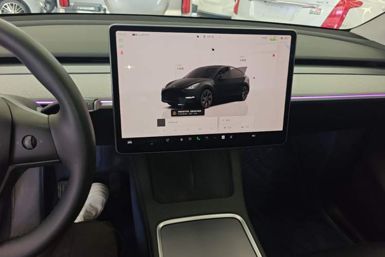 Used Tesla Model Y 2023 Rear-Wheel-Drive Version Audio And AC Panel