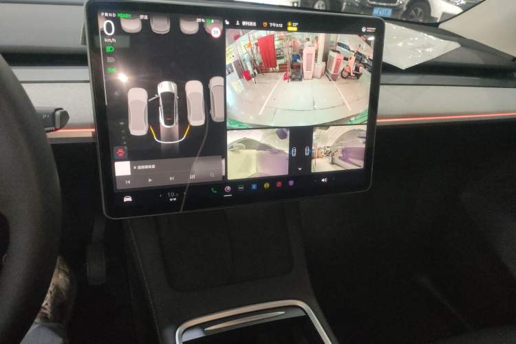 Used Tesla Model Y 2023 Rear-Wheel-Drive Version Audio And AC Panel