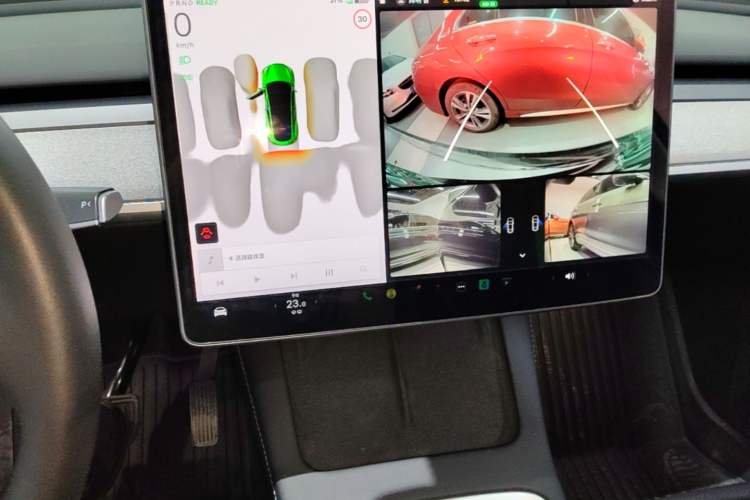 Used Tesla Model Y 2023 Rear-Wheel-Drive Version Audio And AC Panel