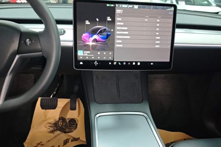 Used Tesla Model Y 2023 Rear-Wheel-Drive Version Audio And AC Panel
