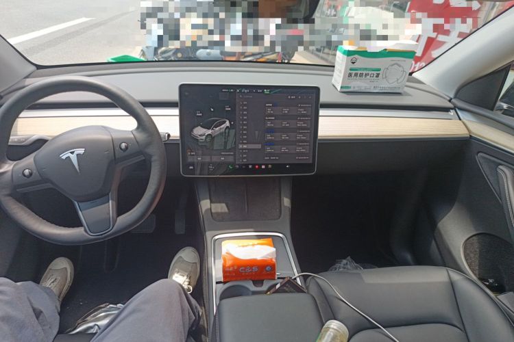 Used Tesla Model Y 2023 Rear-Wheel-Drive Version Audio And AC Panel