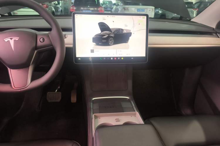 Used Tesla Model Y 2023 Rear-Wheel-Drive Version Audio And AC Panel