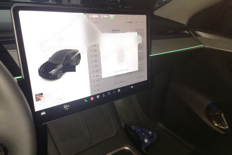 Used Tesla Model Y 2023 Rear-Wheel-Drive Version Audio And AC Panel