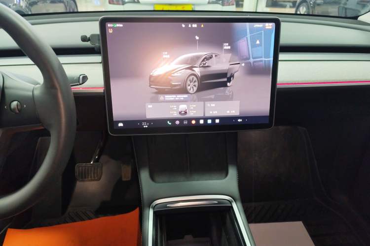 Used Tesla Model Y 2023 Rear-Wheel-Drive Version Audio And AC Panel