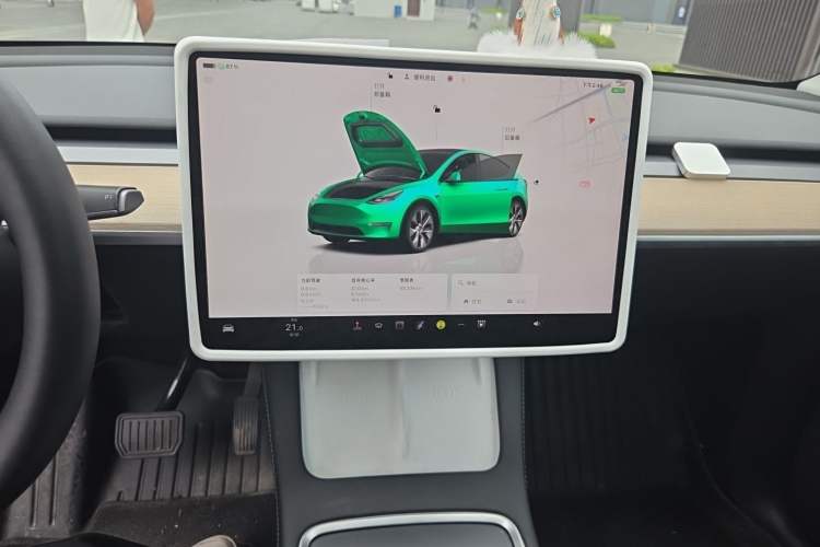 Used Tesla Model Y 2023 Rear-Wheel-Drive Version Audio And AC Panel