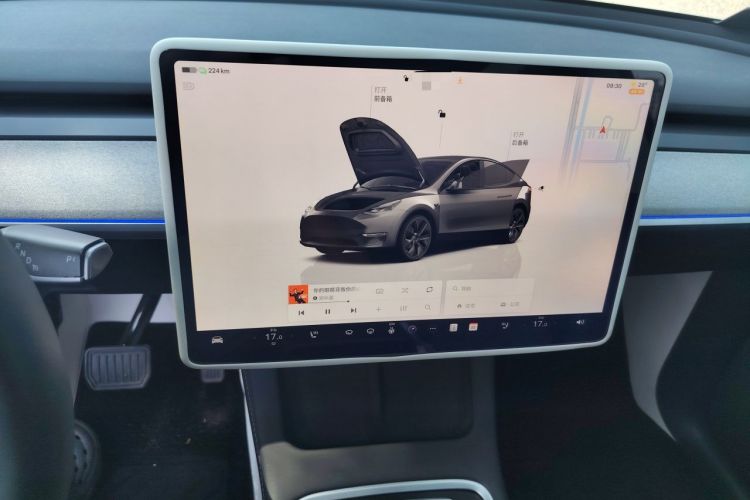Used Tesla Model Y 2023 Rear-Wheel-Drive Version Audio And AC Panel