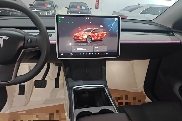 Used Tesla Model Y 2023 Rear-Wheel-Drive Version Audio And AC Panel