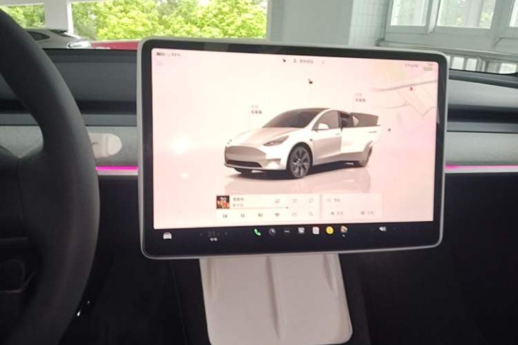 Used Tesla Model Y 2023 Rear-Wheel-Drive Version Audio And AC Panel