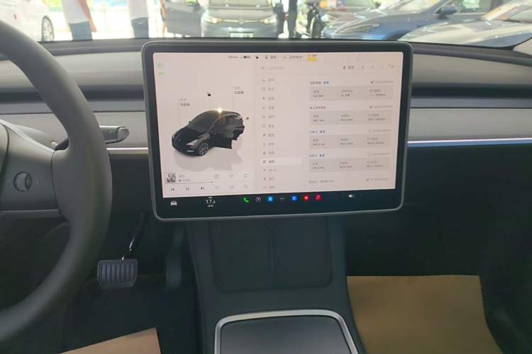 Used Tesla Model Y 2023 Rear-Wheel-Drive Version Audio And AC Panel