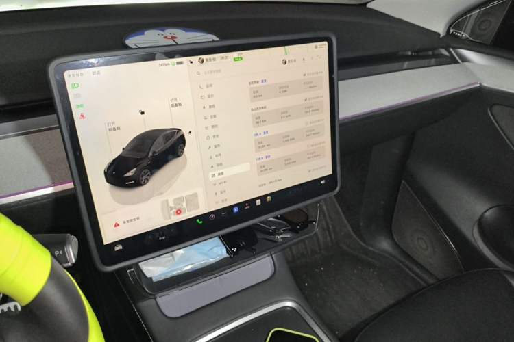 Used Tesla Model Y 2023 Rear-Wheel-Drive Version Audio And AC Panel
