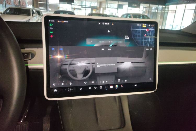 Used Tesla Model Y 2023 Rear-Wheel-Drive Version Audio And AC Panel