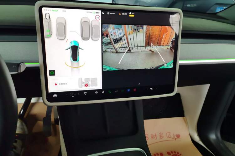Used Tesla Model Y 2023 Rear-Wheel-Drive Version Audio And AC Panel
