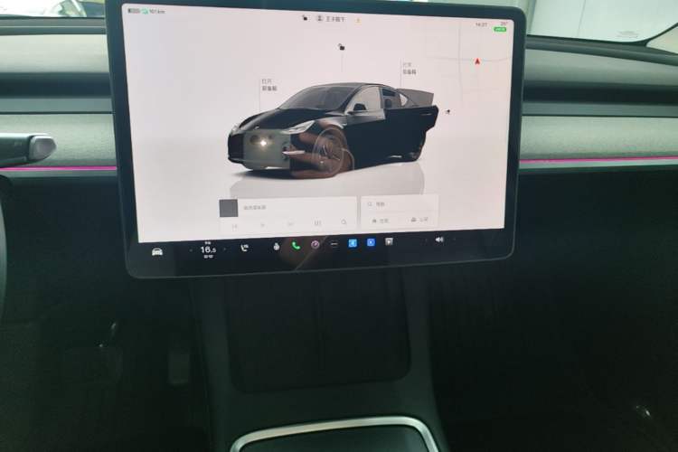 Used Tesla Model Y 2023 Rear-Wheel-Drive Version Audio And AC Panel