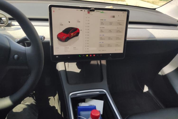 Used Tesla Model Y 2023 Rear-Wheel-Drive Version Audio And AC Panel