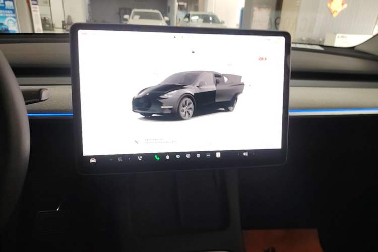 Used Tesla Model Y 2023 Rear-Wheel-Drive Version Audio And AC Panel