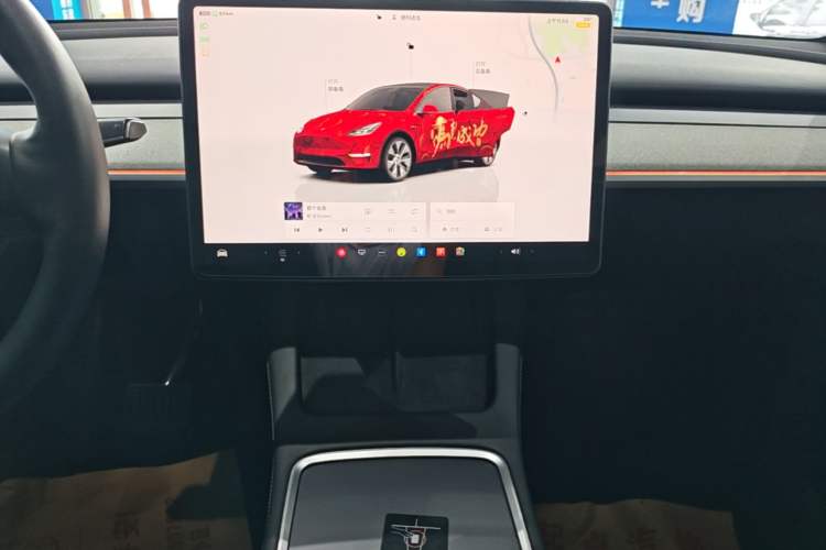 Used Tesla Model Y 2023 Rear-Wheel-Drive Version Audio And AC Panel