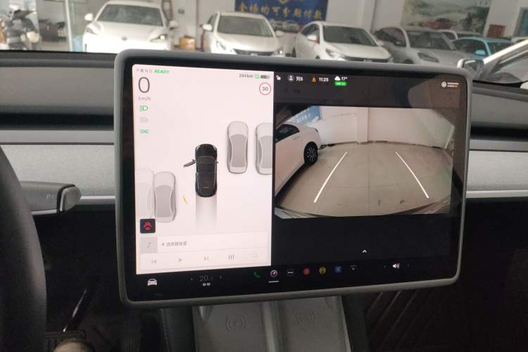 Used Tesla Model Y 2023 Rear-Wheel-Drive Version Audio And AC Panel