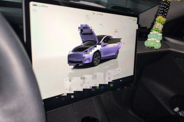 Used Tesla Model Y 2023 Rear-Wheel-Drive Version Audio And AC Panel