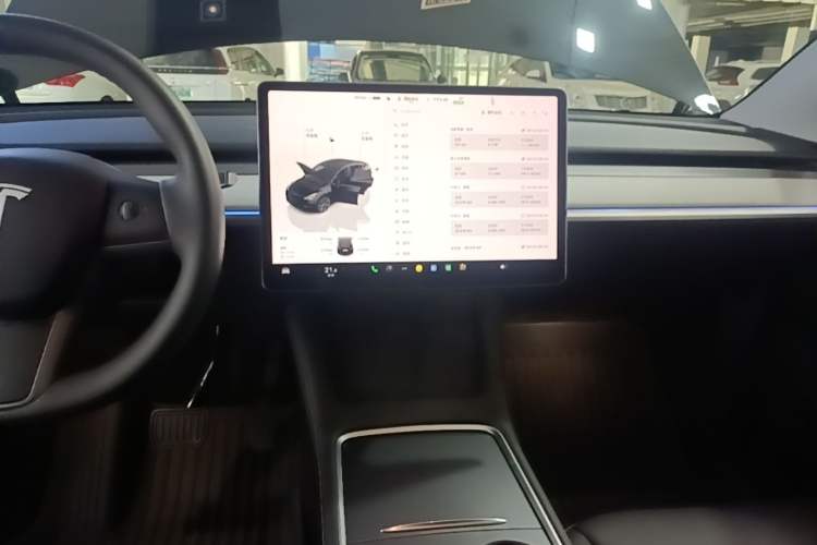 Used Tesla Model Y 2023 Rear-Wheel-Drive Version Audio And AC Panel