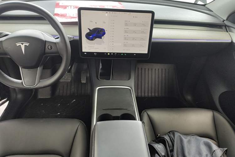 Used Tesla Model Y 2023 Rear-Wheel-Drive Version Audio And AC Panel