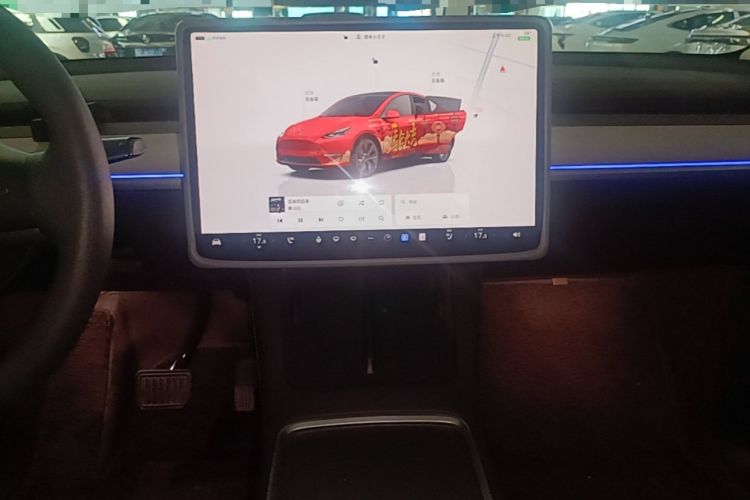 Used Tesla Model Y 2023 Rear-Wheel-Drive Version Audio And AC Panel
