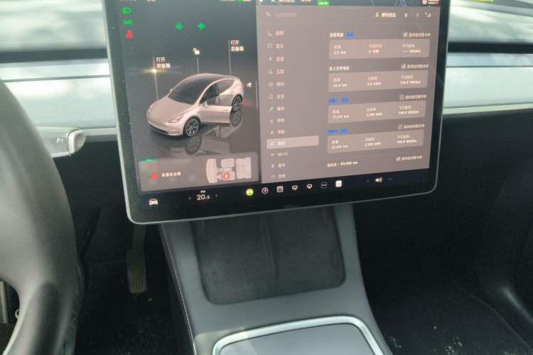 Used Tesla Model Y 2023 Rear-Wheel-Drive Version Audio And AC Panel
