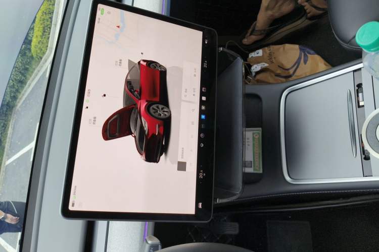 Used Tesla Model Y 2023 Rear-Wheel-Drive Version Audio And AC Panel