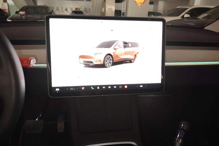 Used Tesla Model Y 2023 Rear-Wheel-Drive Version Audio And AC Panel
