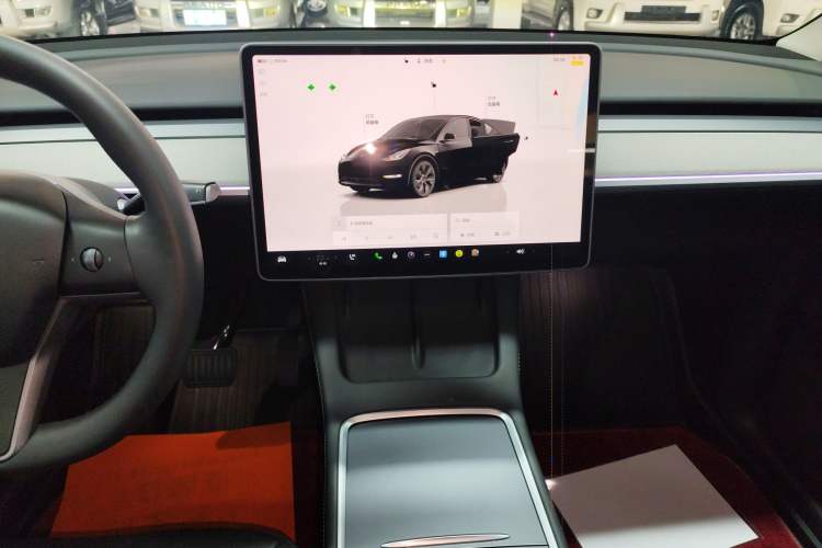 Used Tesla Model Y 2023 Rear-Wheel-Drive Version Audio And AC Panel