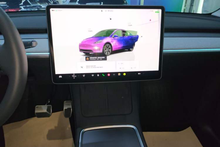 Used Tesla Model Y 2023 Rear-Wheel-Drive Version Audio And AC Panel
