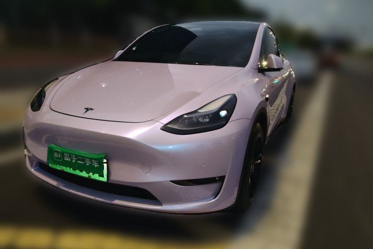 Used Tesla Model Y 2022 Revised Version Long-Range All-Wheel Drive Guazi used car, China used car export, Used car for sale, Used Tesla cars, Cheapest cars for sale, Electric vehicle, New energy car
