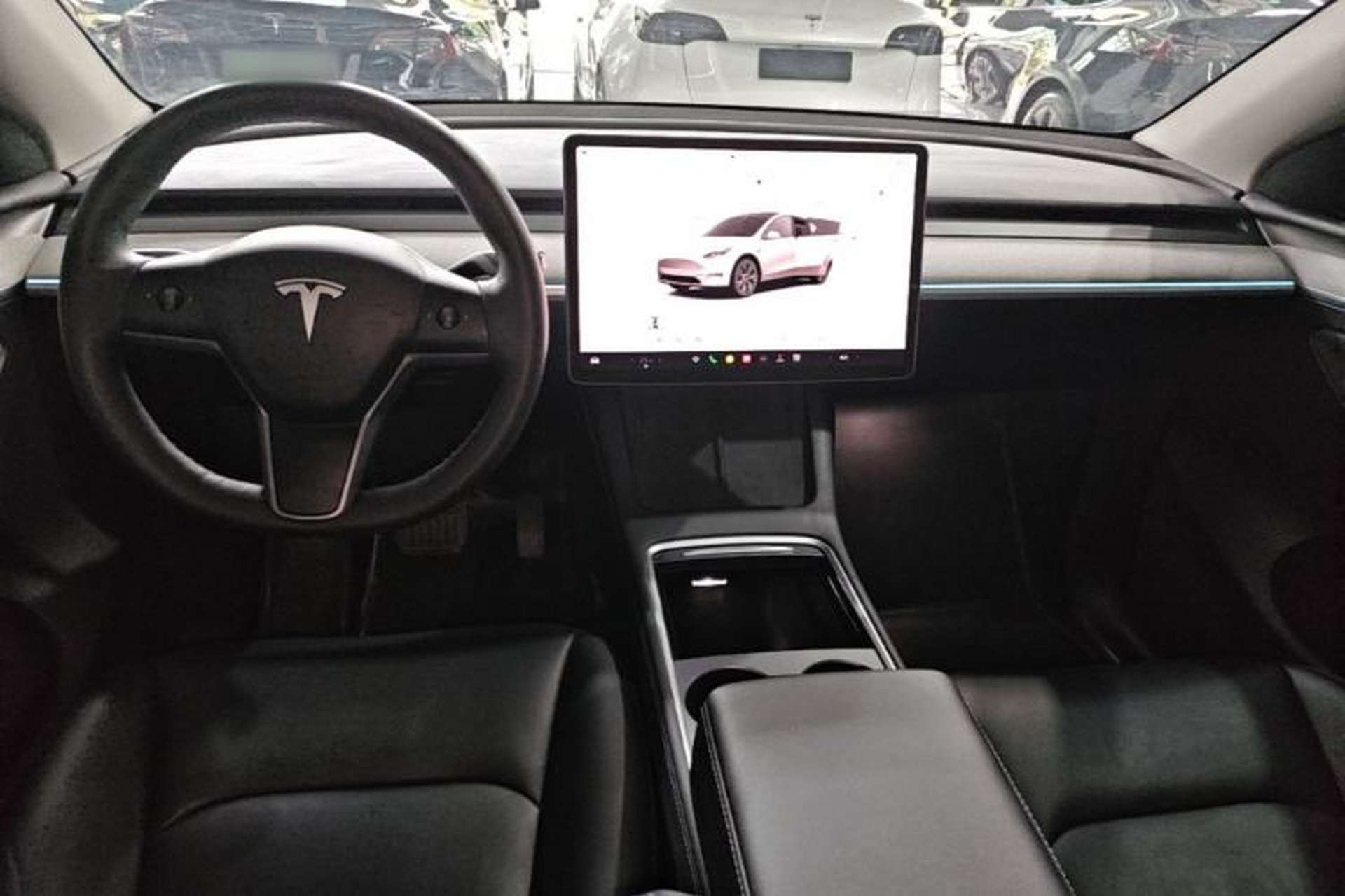 Used Tesla Model Y 2023 Rear-Wheel-Drive Version Center Console