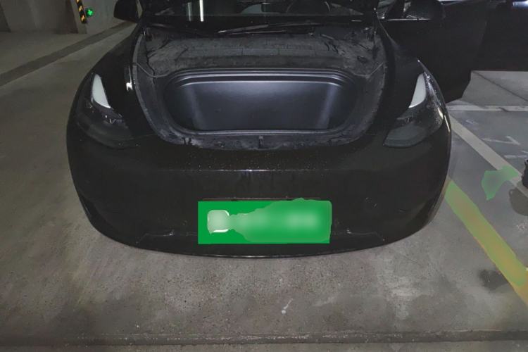 Used Tesla Model Y 2023 Rear-Wheel-Drive Version Engine Bay