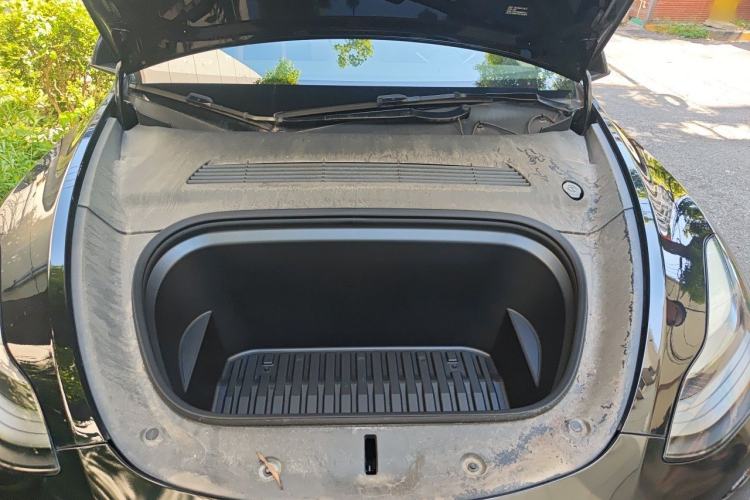 Used Tesla Model Y 2023 Long-Range All-Wheel-Drive Version Engine Bay