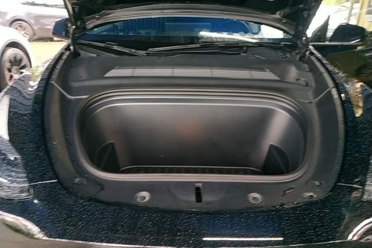 Used Tesla Model Y 2023 High-Performance All-Wheel-Drive Version Engine Bay