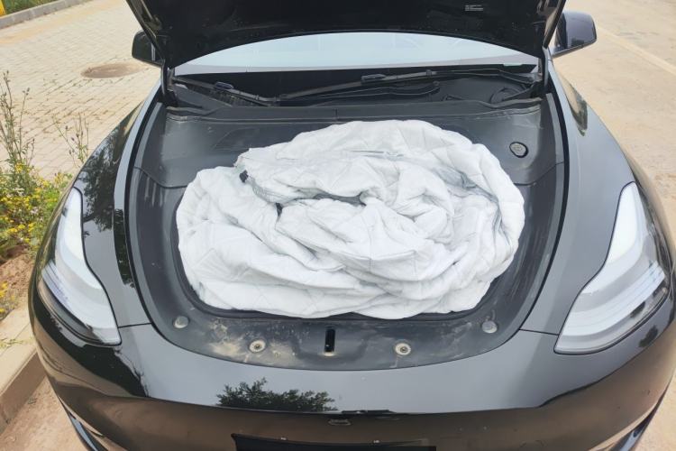 Used Tesla Model Y 2023 High-Performance All-Wheel-Drive Version Engine Bay