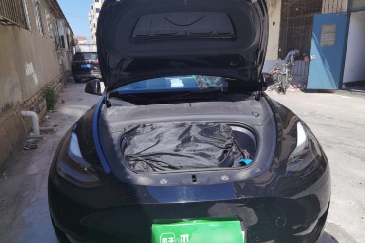 Used Tesla Model Y 2023 Rear-Wheel-Drive Version Engine Bay