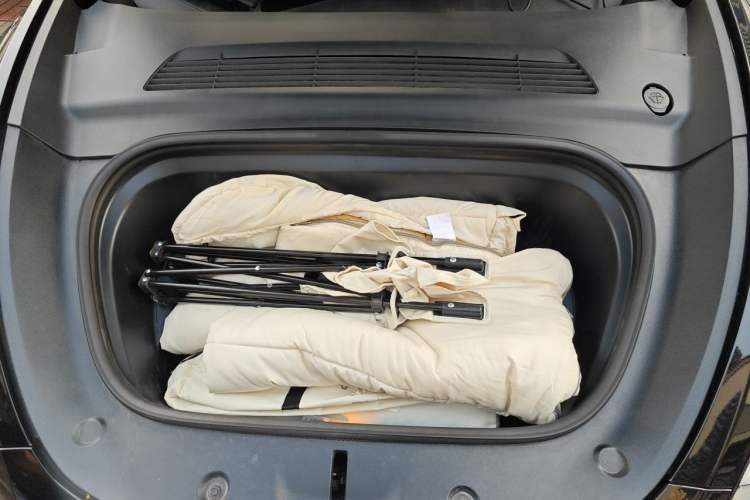 Used Tesla Model Y 2023 Long-Range All-Wheel-Drive Version Engine Bay