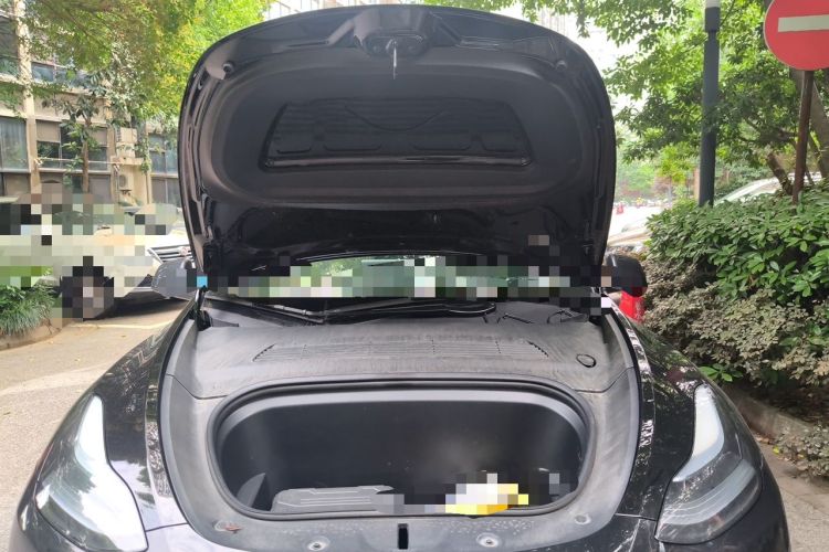 Used Tesla Model Y 2023 Long-Range All-Wheel-Drive Version Engine Bay
