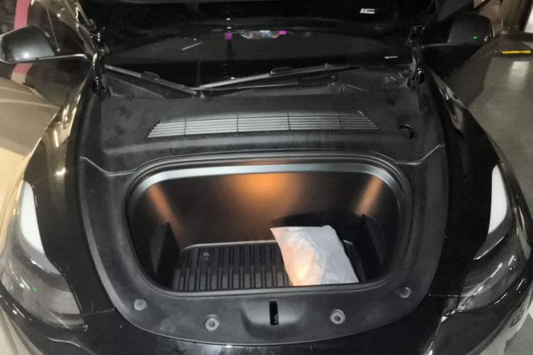Used Tesla Model Y 2023 Long-Range All-Wheel-Drive Version Engine Bay
