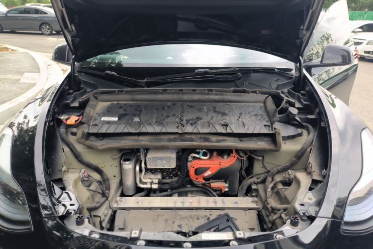 Used Tesla Model Y 2023 Long-Range All-Wheel-Drive Version Engine Bay