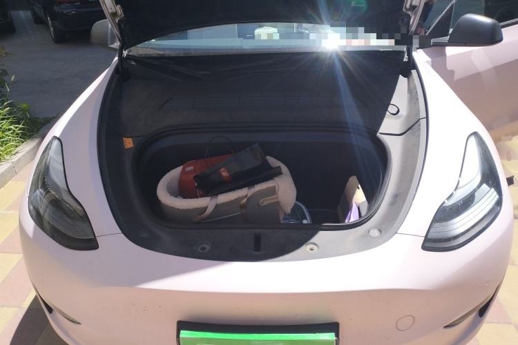 Used Tesla Model Y 2023 Rear-Wheel-Drive Version Engine Bay
